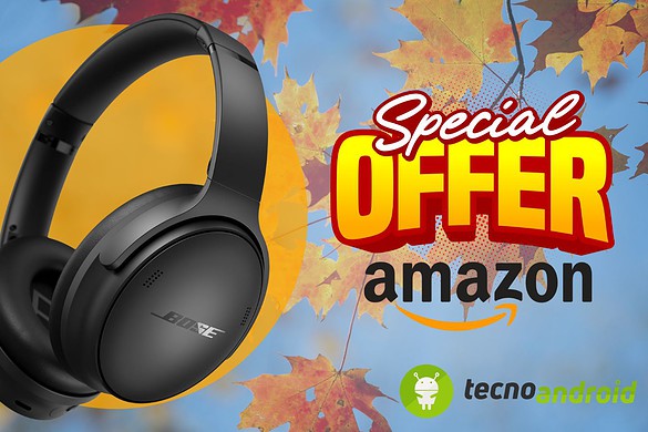 Amazon lancia una super promo: cuffie Bose QuietComfort SC in SCONTO