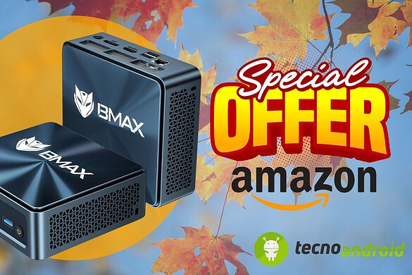 Amazon OFFERTA del giorno: BMAX B9Plus Mini PC al 25% di SCONTO