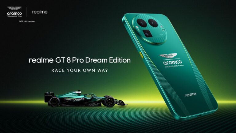 realme GT 8 Pro Dream Edition: il modello simbolo della F1 creato con Aston Martin