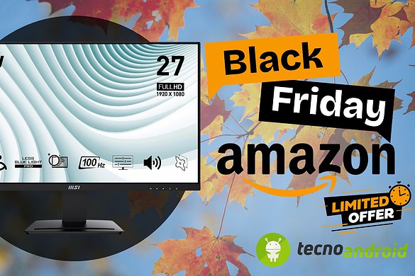 Amazon PRE-BLACK FRIDAY: Monitor MSI PRO MP273A Monitor ora extra scontato