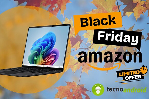 Amazon svela la sua più GRANDE OFFERTA: laptop Surface Copilot+ in SCONTO