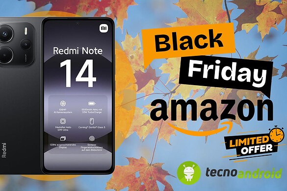 Amazon lancia una super offerta: XIAOMI Redmi Note 14 sotto i 130€
