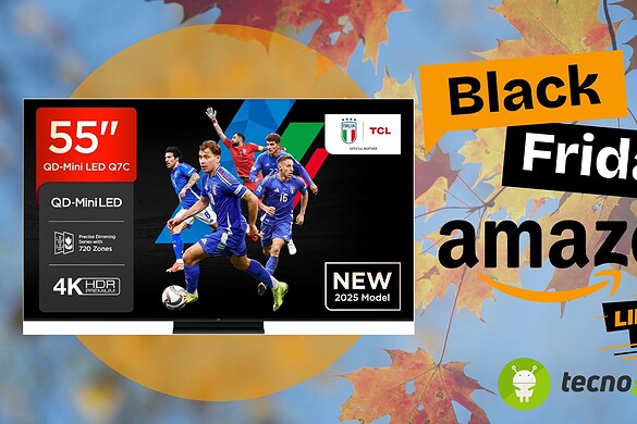 BLACK FRIDAY Amazon: OFFERTA TOP sulla Mini LED TV TCL da 55″