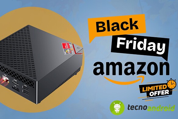 Amazon: Mini PC NiPoGi AM06PRO Ryzen 7 in PROMO pazzesca