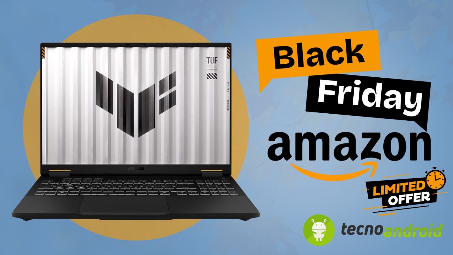 Una promo Amazon che non dà scampo: ASUS TUF Gaming A16 in sconto