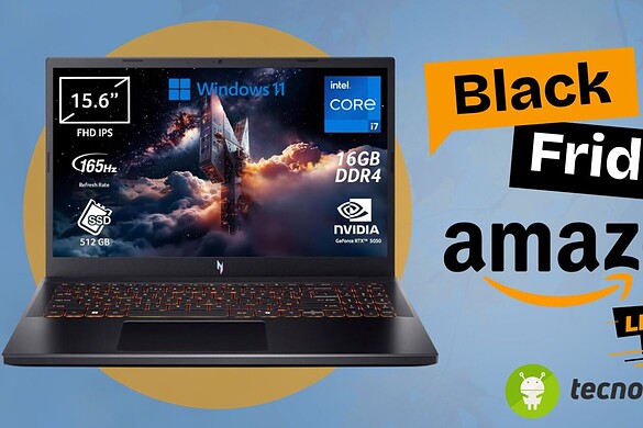 Amazon lancia una mega promo per il Cyber Monday: Acer Nitro V15 in sconto