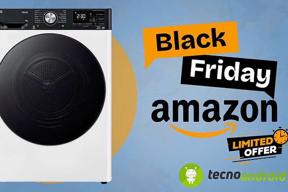 Amazon svela super offerta: asciugatrice LG ad un PREZZO stracciato