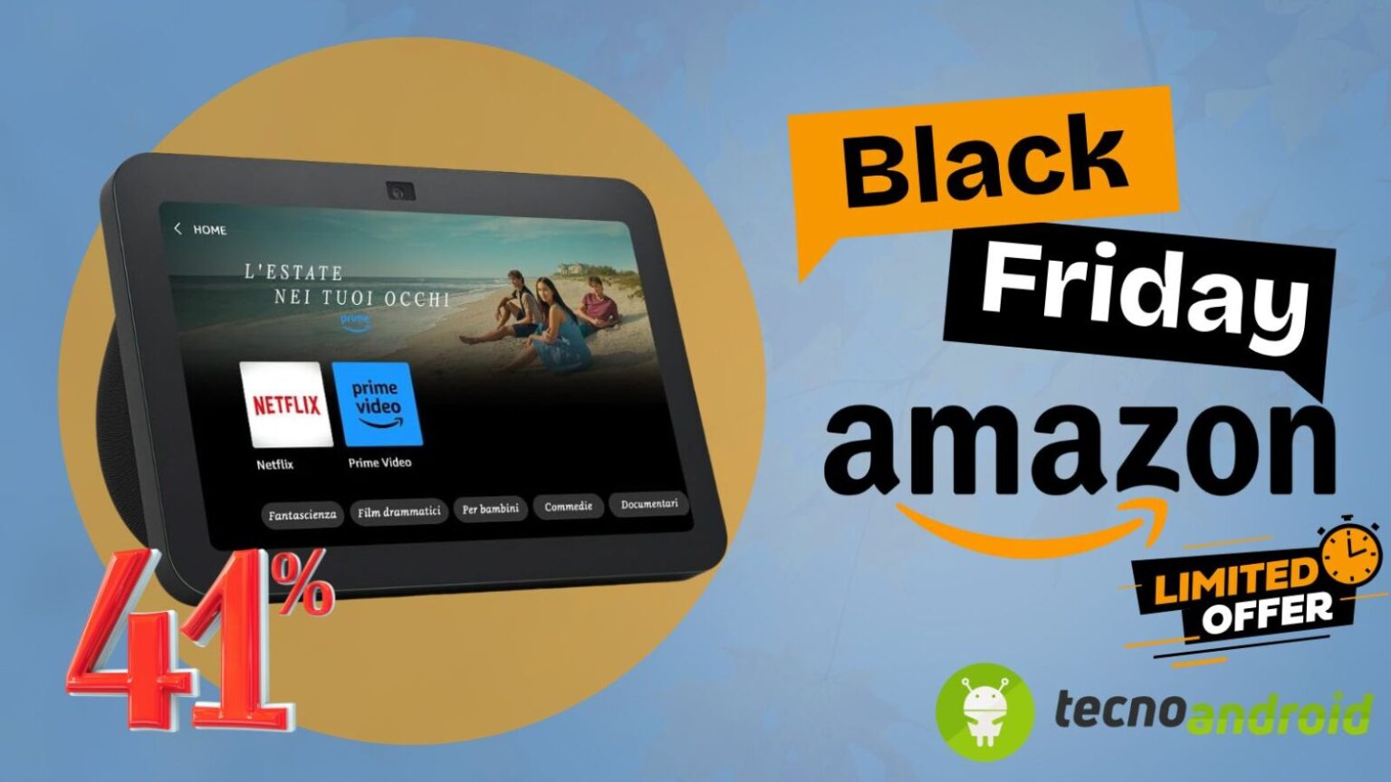 amazon black friday offerta, promozione