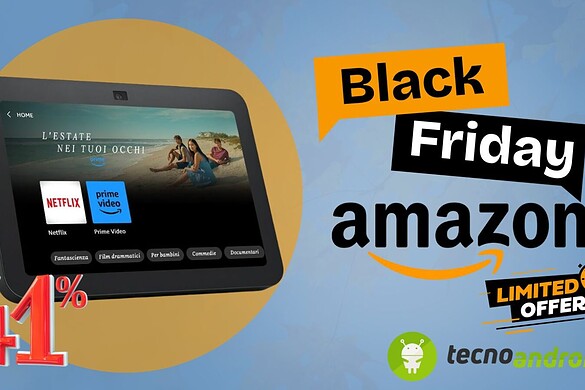 Amazon Echo Show 8 al 41% di sconto: una promo da non perdere