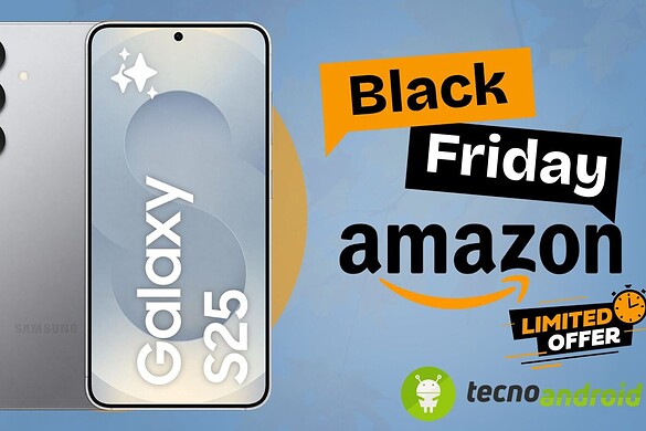 Amazon OFFERTA Black Friday: sconto di 100€ sul favoloso Smartphone AI Galaxy S25