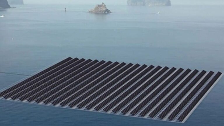 impianto solare galleggiante