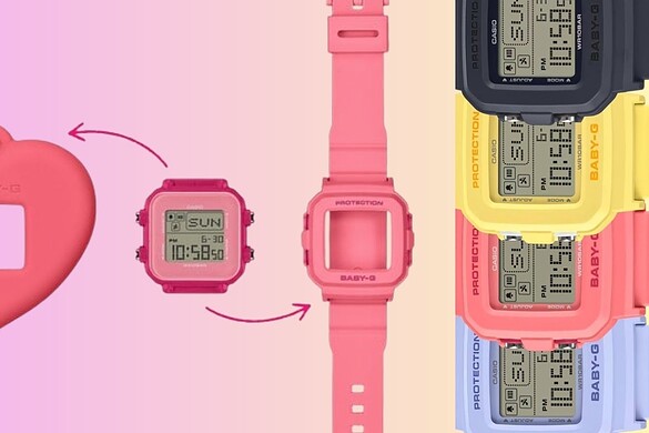 Casio: tornano i Baby-G che diventano anche portachiavi