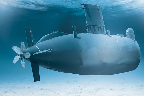 Sottomarino con orologio quantico si muove senza equipaggio