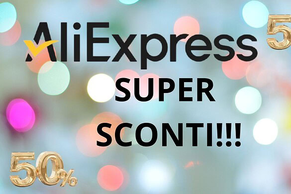 Sconti senza fine su tanti prodotti solo sullo store Aliexpress