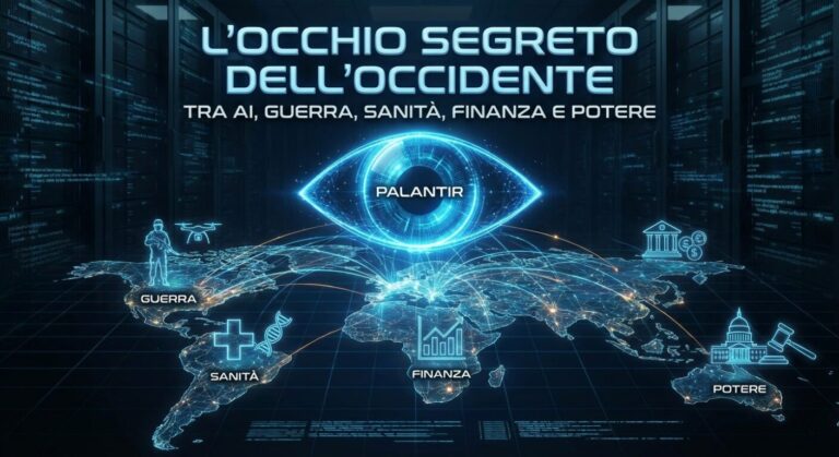 Palantir l’occhio segreto dell’Occidente tra AI guerra sanità finanza e potere