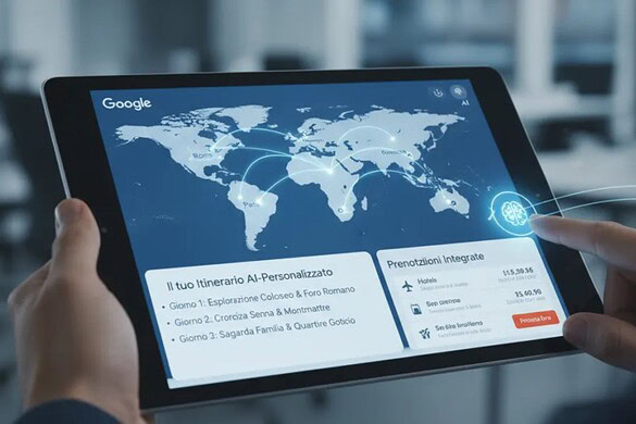 Google ridisegna la pianificazione dei viaggi con una nuova AI