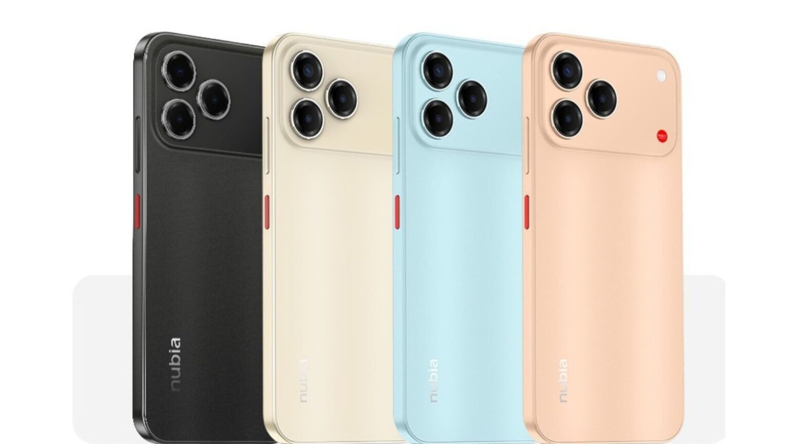 Nubia v80 design