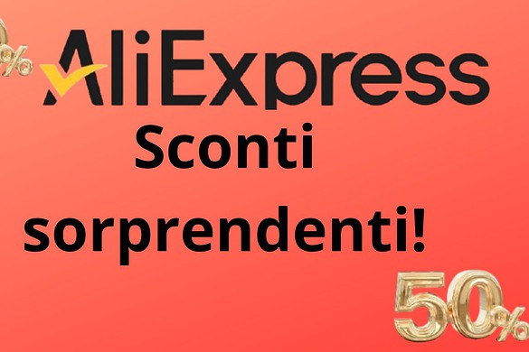 Gli sconti su Aliexpress sono sorprendenti, ecco i migliori
