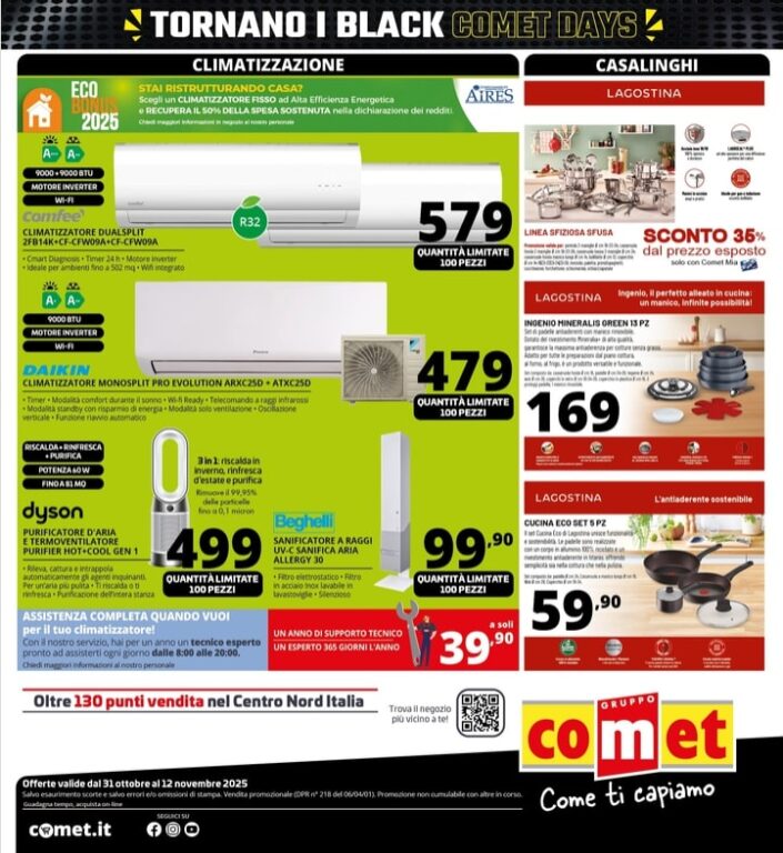comet - immagine 21 comet volantino