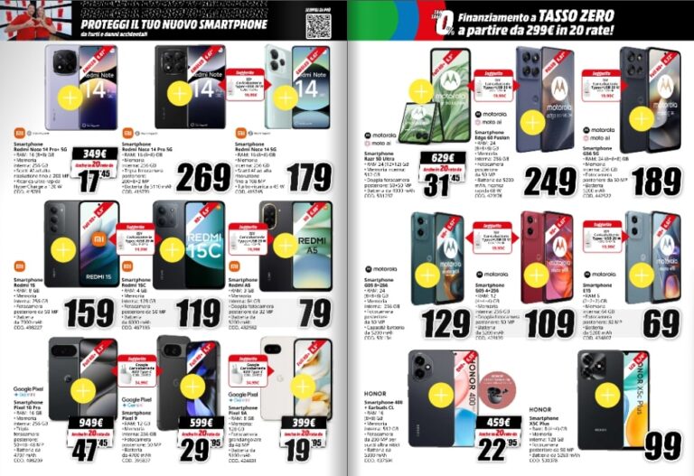 mediaworld - funzionalità volantino mediaworld