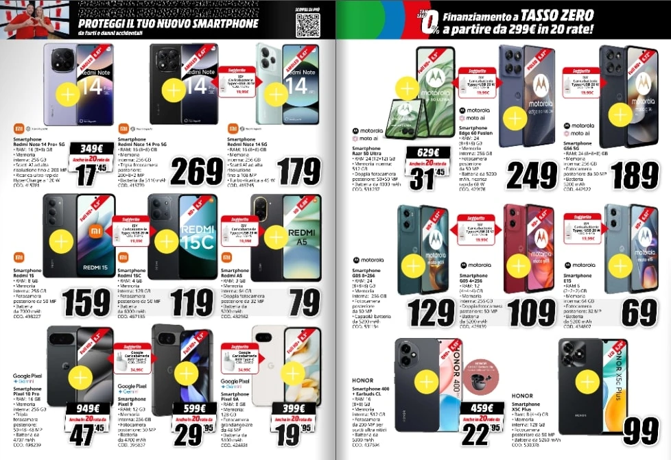 Screenshot volantino mediaworld