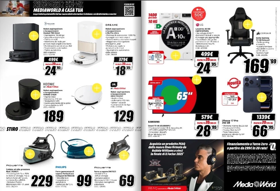 Screenshot volantino mediaworld