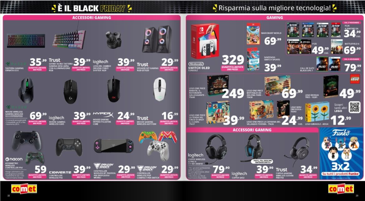 Screenshot comet black friday