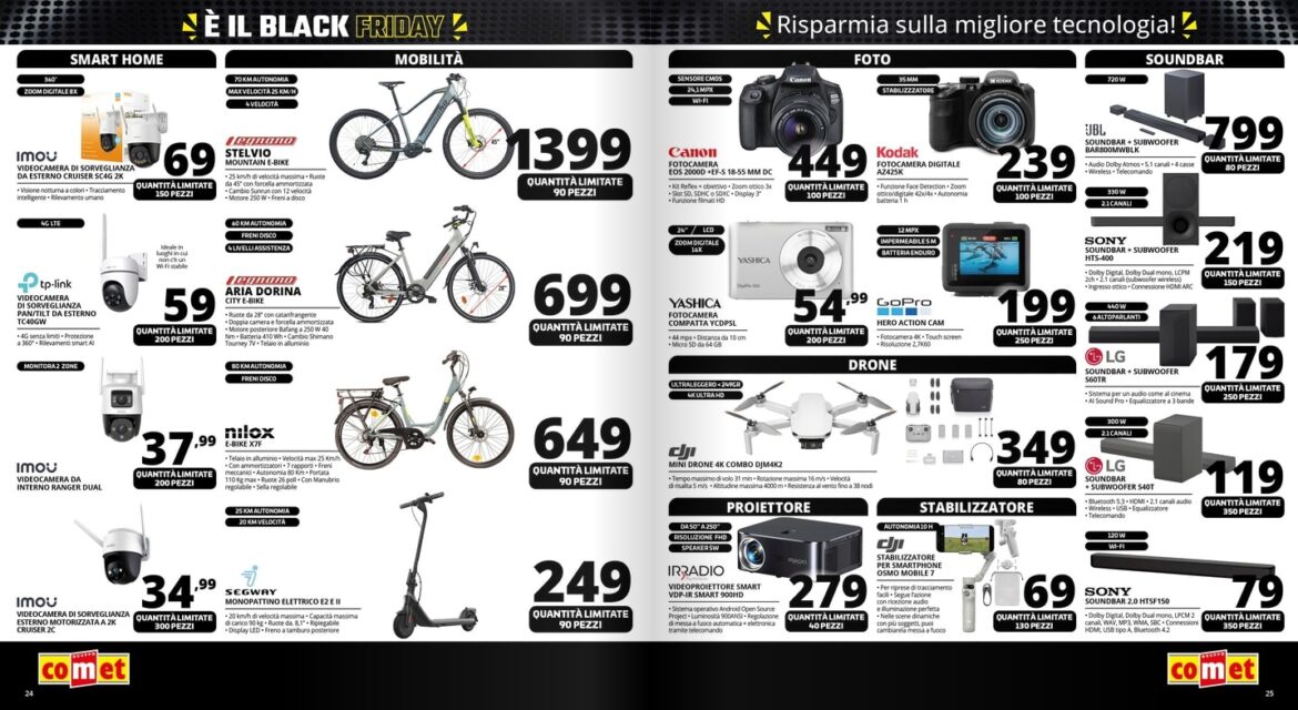 Screenshot comet black friday