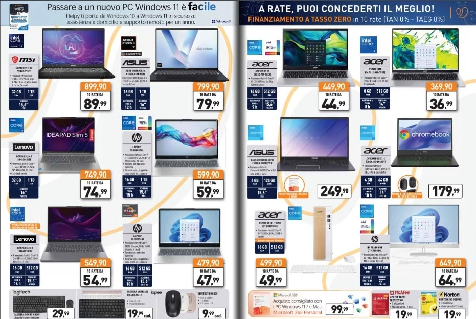 Screenshot unieuro black friday
