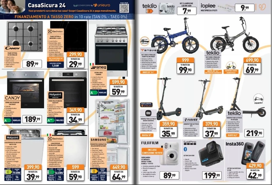 Screenshot unieuro black friday