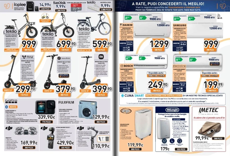 Screenshot black friday unieuro volantino