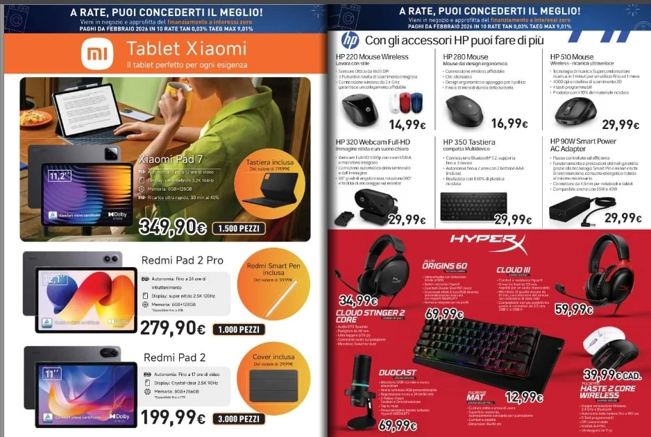 Screenshot black friday unieuro volantino