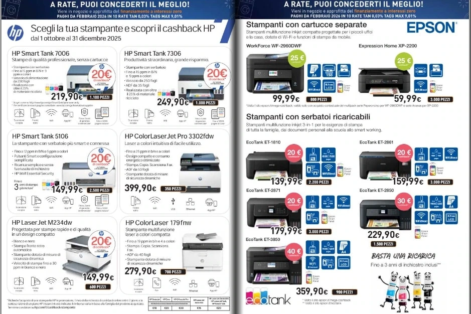Screenshot black friday unieuro volantino