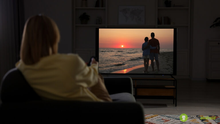 TV in salotto