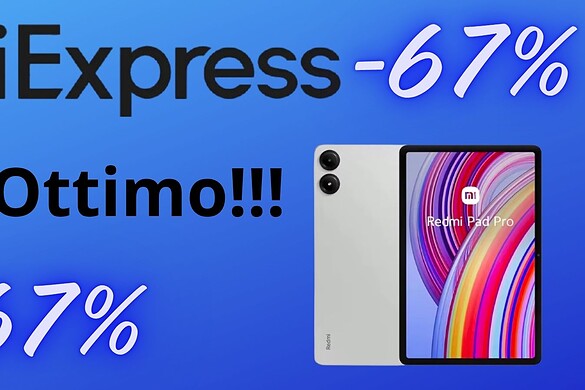 Redmi Pad PRO , a questo prezzo è un affare su Aliexpress
