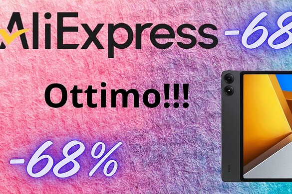 Poco Pad scontato oltre il 60% solo su Aliexpress