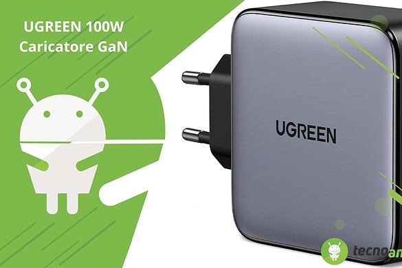 UGREEN 100W GaN: il caricatore che manda in pensione tutti gli altri – Recensione