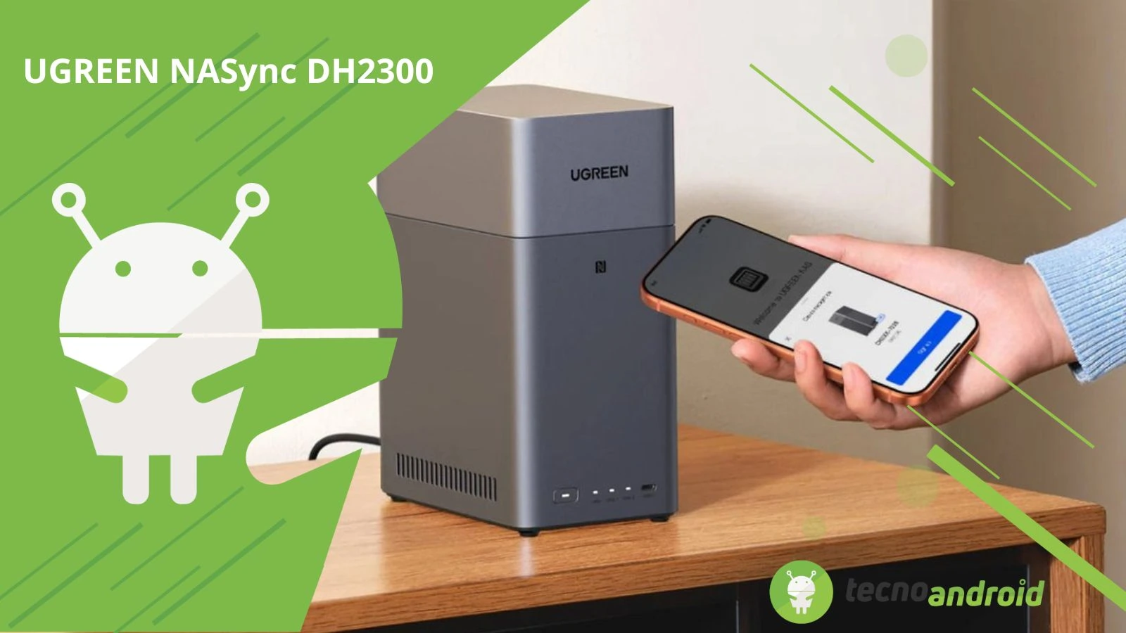 UGREEN NASync DH2300 è il NAS economico che mi ha fatto