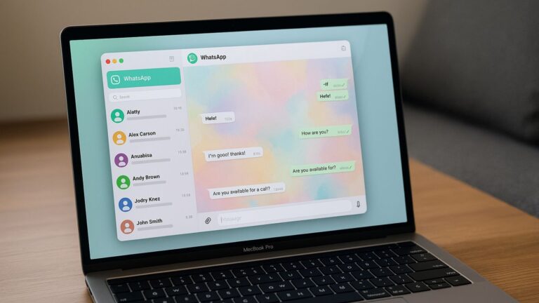 WhatsApp macOS