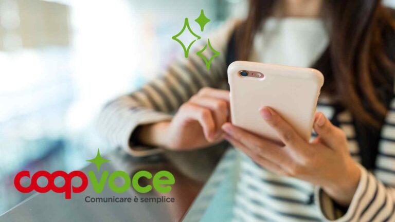 EVO 200 di CoopVoce offre 200 Giga, minuti illimitati e 1000 SMS a 7,90€ al mese, senza vincoli e con rete veloce e stabile.