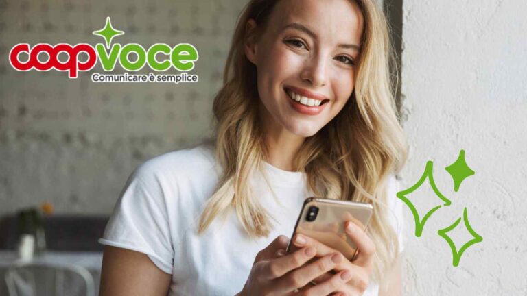 CoopVoce EVO 30 offre 30 Giga, minuti illimitati e 1000 SMS a 4,90€ al mese, con SIM attivabile subito e roaming UE incluso.
