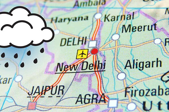 Smog record a Nuova Delhi: il test di pioggia indotta non funziona