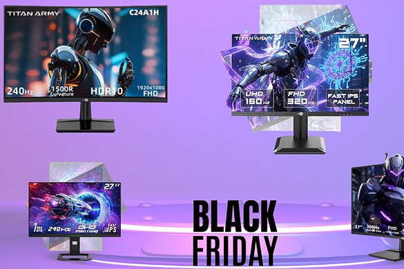 Titan Army: splendide offerte sui migliori monitor per il Black Friday