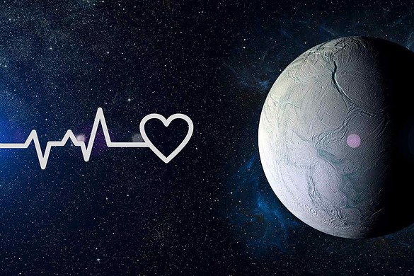 Cassini rivela: anche il polo nord di Encelado emette calore