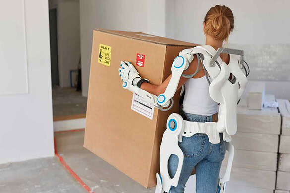 Robotica soft: l’esoscheletro ad aria che riduce la fatica del 22%