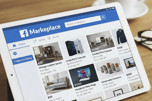 Facebook: il Marketplace integrato con e-bay e potenziato dall’IA