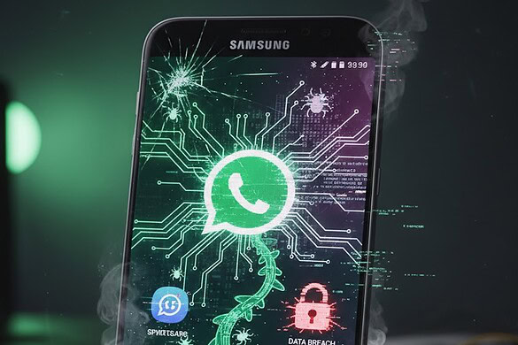 Samsung: i Galaxy infettati da un malware tramite WhatsApp