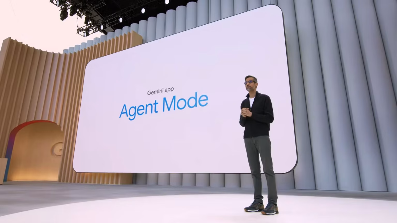 google io gemini agent mode
