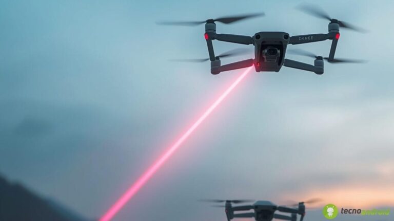 laser e droni