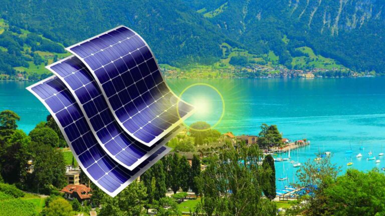 DHP Technology trasforma un depuratore svizzero con il più grande tetto solare pieghevole, efficiente e replicabile.